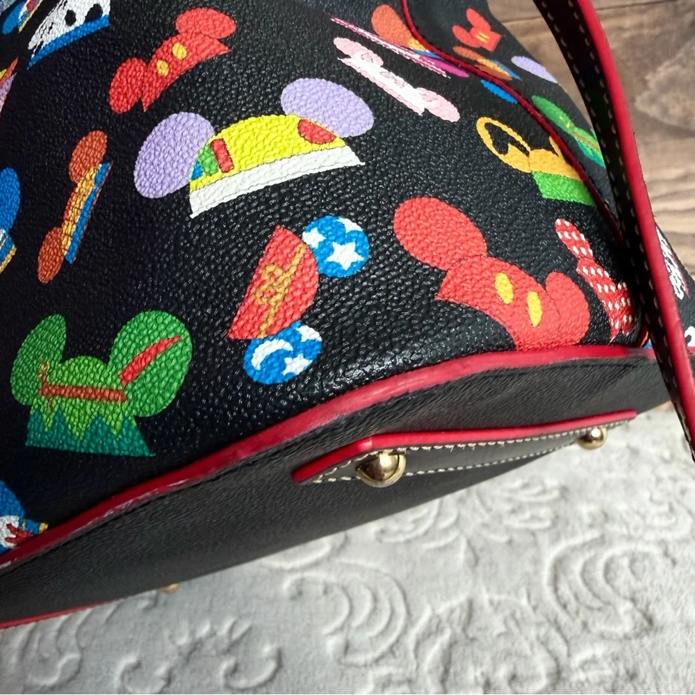 Disney Dooney & Bourke I Am Ear Hat Trina Satchel Shoulder Bag Crossbody Mickey - Picture 13 of 16